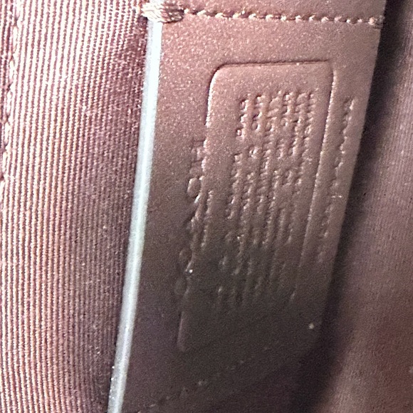 Coach Dark Brown Leather Shoulder Bag - Picture 9 of 9